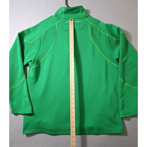 Under Armour Fuego 1/4 Zip Men's XL Loose Fit Hulk Green Thermal Waffle - Picture 8 of 9